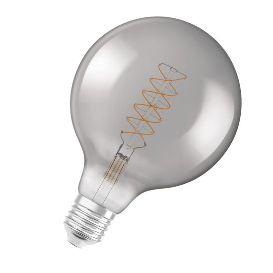 Vintage 1906 LED CLASSIC SLIM FILAMENT Globe DIMMABLE 7.8W 818 Smoke E27