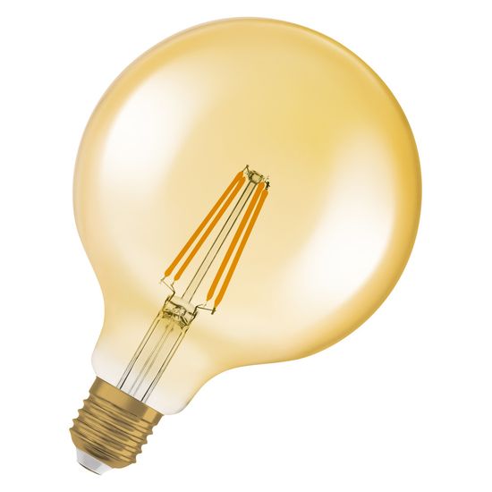 Vintage 1906 LED CLASSIC Globe Dimmable 6.5W 824 Gold E27