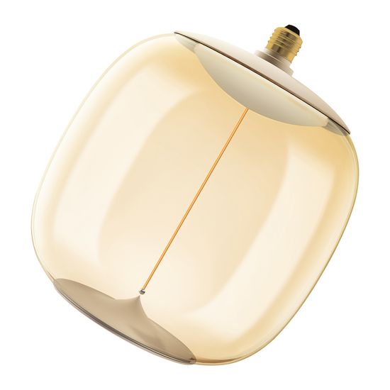 VINTAGE 1906 LED BIG DECORATIVE BULB WITH FILAMENT-MAGNETIC STYLE DIMMABLE 12W 818 Amber E27