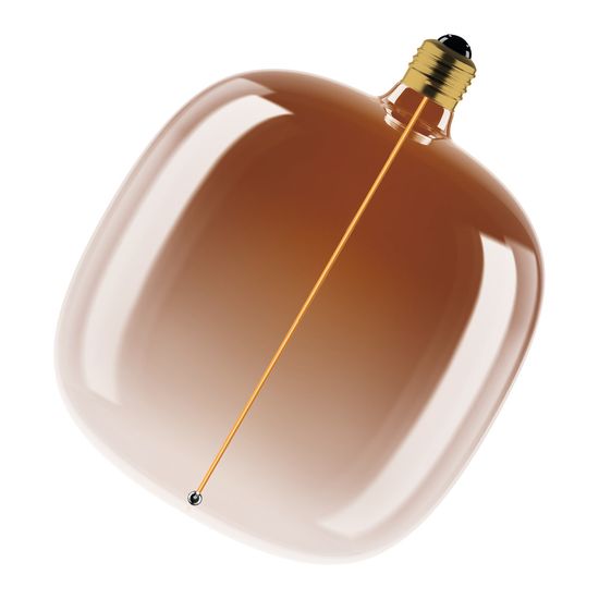 VINTAGE 1906 LED DECORATIVE BULB WITH FILAMENT-MAGNETIC STYLE DIMMABLE 4.8W 818 Tea Brown E27
