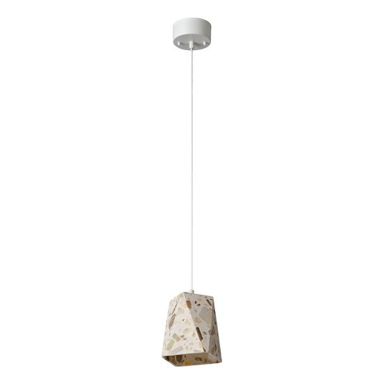 Decor Gleam Pendant Box E27 White