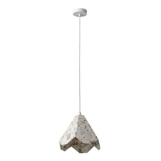 Decor Gleam Pendant Flower E27 White