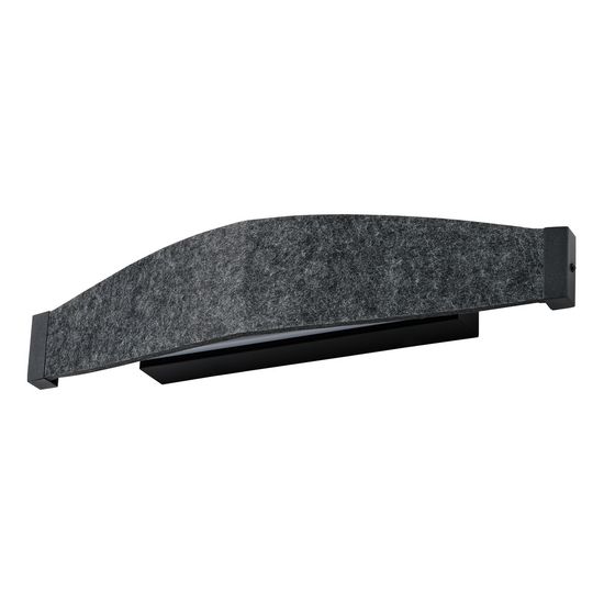 Decor Flat Felt Wall 13W 830 Dark Grey