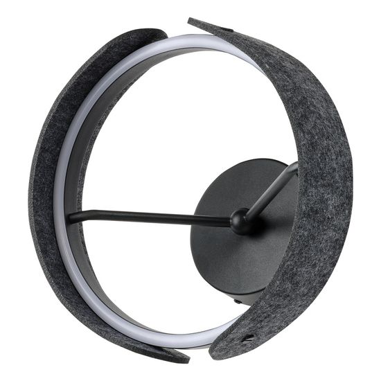 Decor Curve Felt Wall 20W 830 Dark Grey
