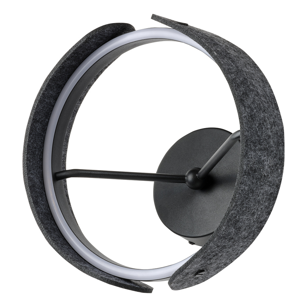 Decor Curve Felt Wall 20W 830 Dark Grey