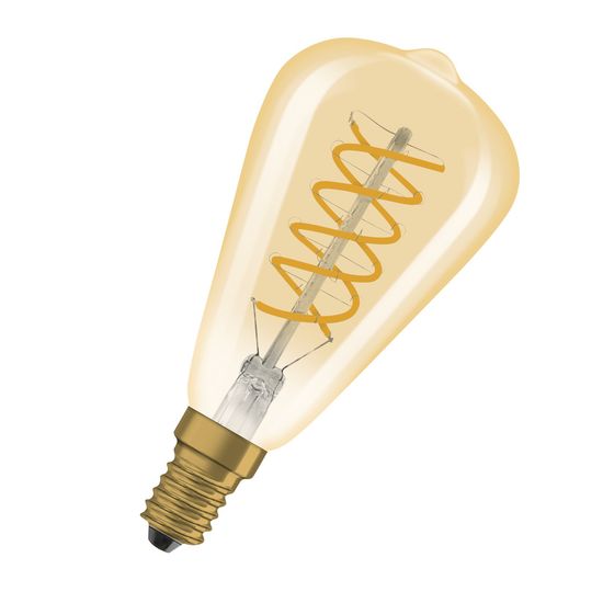 Vintage 1906 LED CLASSIC EDISON DIM 4.8W 822 Gold E14