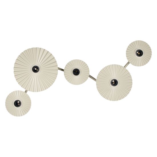 Decor Plisse 5 x E27 Beige