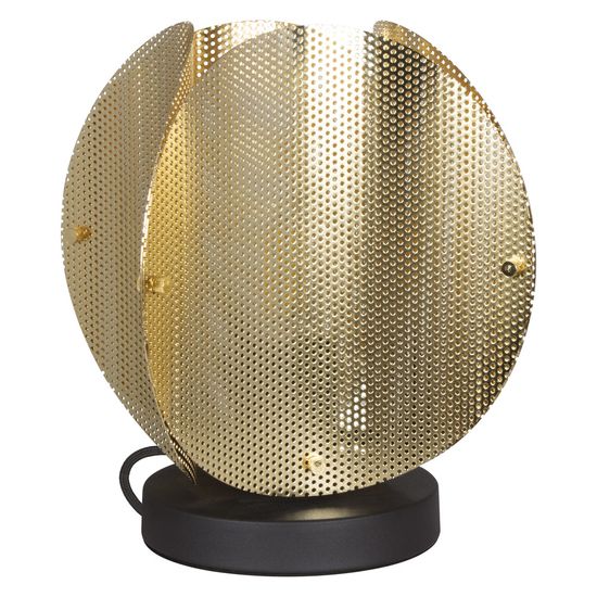 Decor Folded Globe Table E27 Gold