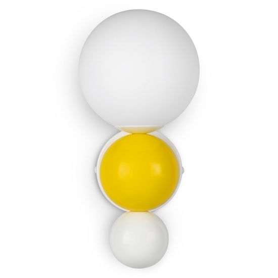 Decor Bubbly Wall G9 Yellow