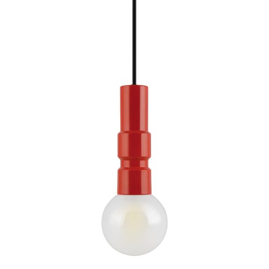 Decor Bolty Pendant 3xE27 Red
