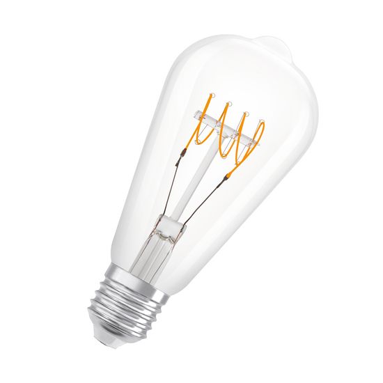 Vintage 1906 LED CLASSIC SLIM FILAMENT EDISON DIMMABLE 4.8W 827 Clear E27