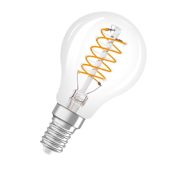 Vintage 1906 LED CLASSIC A,B,P SLIM FILAMENT DIMMABLE 4.8W 827 Clear E14