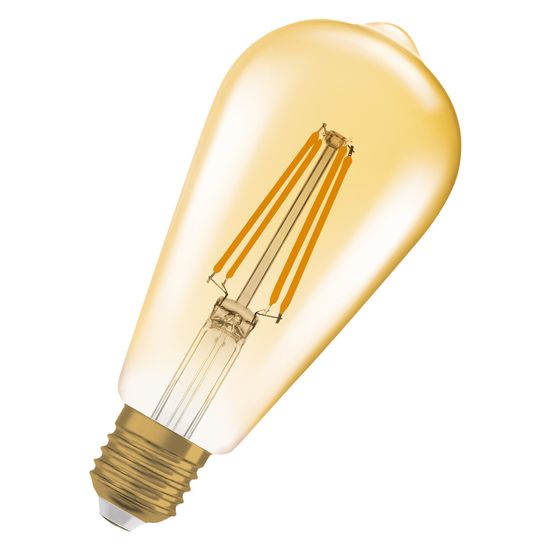 Vintage 1906 LED CLASSIC EDISON DIM 6.5W 824 Gold E27
