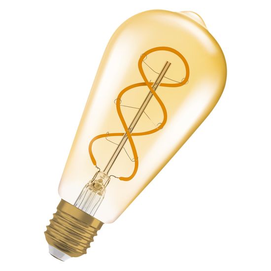 Vintage 1906 LED CLASSIC EDISON DIM 4W 820 Gold E27