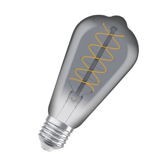 Vintage 1906 LED CLASSIC SLIM FILAMENT EDISON DIMMABLE 7.8W 818 Smoke E27