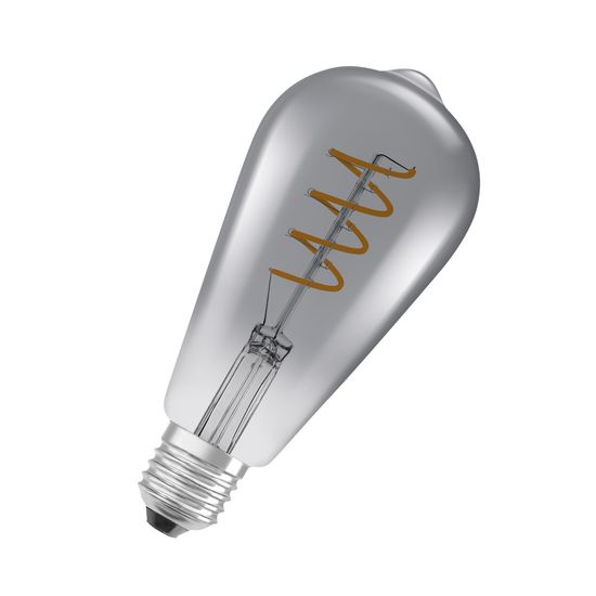 Vintage 1906 LED EDISON 4W 818 Smoke E27