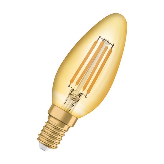 Vintage 1906 LED CLASSIC B 4W 824 Gold E14