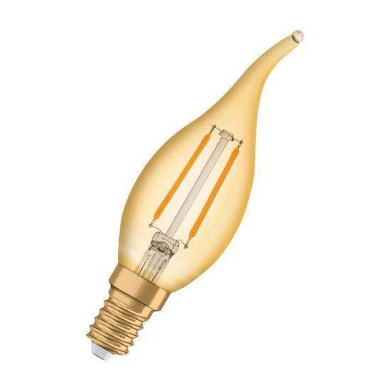 Vintage 1906 LED CLASSIC B 1.5W 824 Gold E14