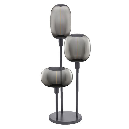 Decor Stick Floor Dark Grey 3XE27