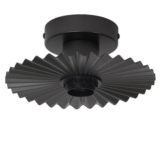 Decor Plisse Ceiling E27 Dark Grey