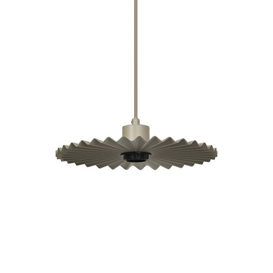 Decor Plisse Pendant E27 Beige
