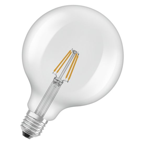 LED CLASSIC GLOBE V 3.4W 827 Clear E27