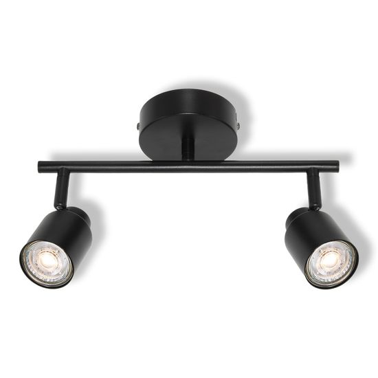 LED SPOT PRIMAL BLACK 2XGU10 BLACK