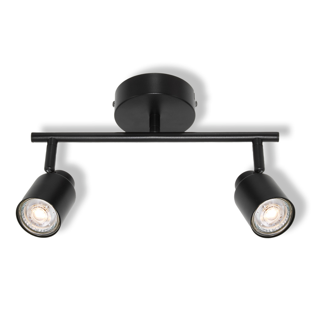 LED SPOT PRIMAL BLACK 2XGU10 BLACK