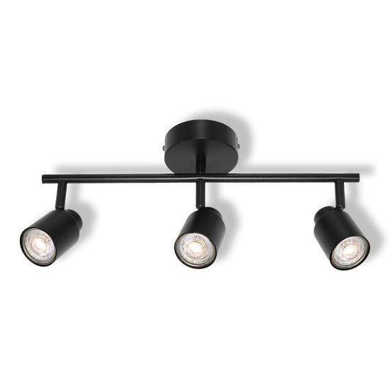 LED SPOT PRIMAL BLACK 3XGU10 BLACK