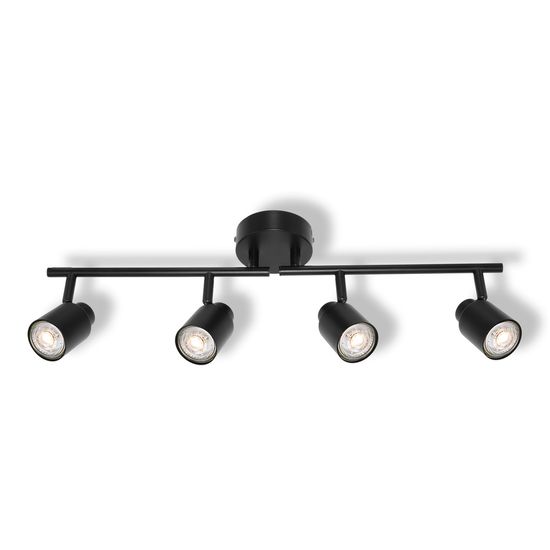 LED SPOT PRIMAL BLACK 4XGU10 BLACK