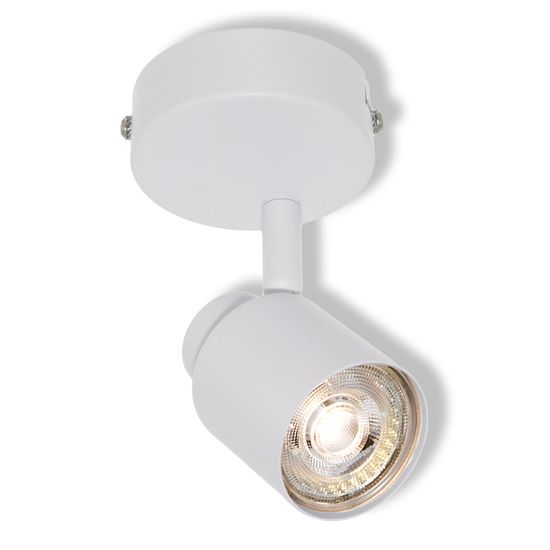 LED SPOT PRIMAL WHITE 1XGU10 ROUND WHITE