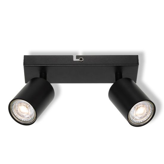 LED SPOT ELEMENTAL BLACK 2XGU10 BLACK