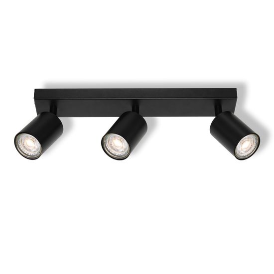 LED SPOT ELEMENTAL BLACK 3XGU10 BLACK