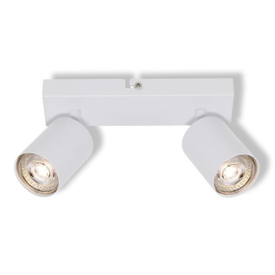 LED SPOT ELEMENTAL WHITE 2XGU10 WHITE