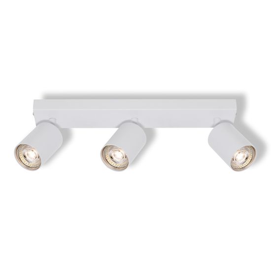 LED SPOT ELEMENTAL WHITE 3XGU10 WHITE