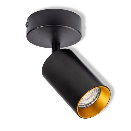 LED SPOT ETERNAL BLACK 1XGU10 ROUND