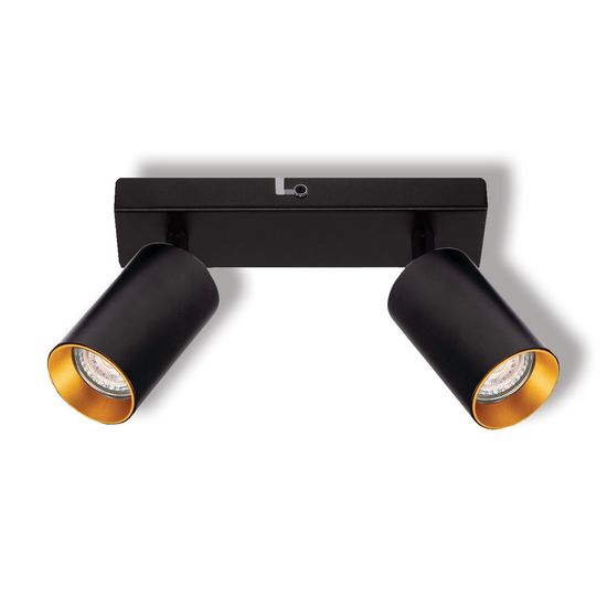 LED SPOT ETERNAL BLACK 2XGU10