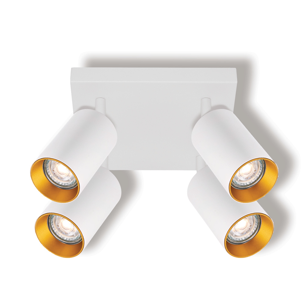 LED SPOT ETERNAL WHITE 4XGU10 PLATE