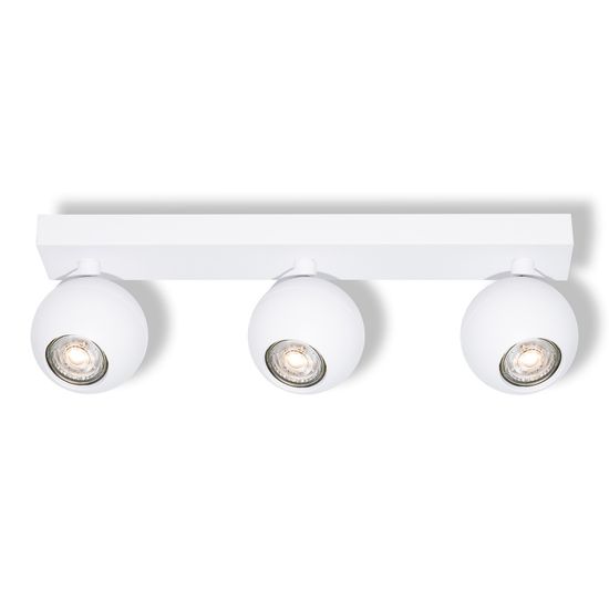 LED SPOT SPHERAL WHITE 3XGU10