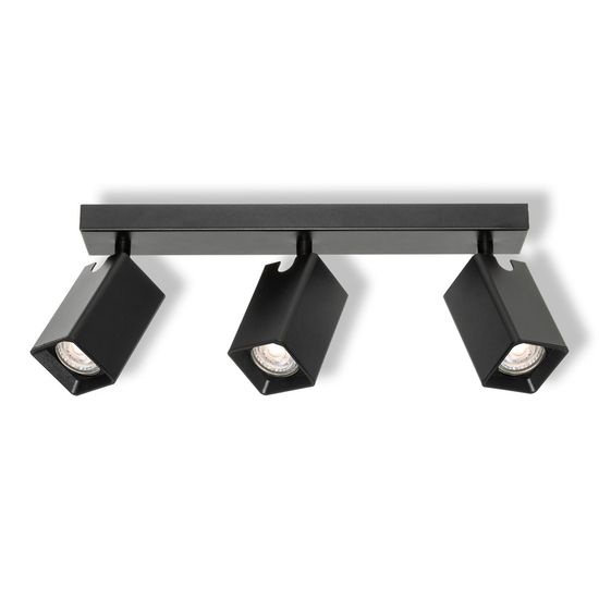 LED SPOT ANGULAR BLACK 3XGU10