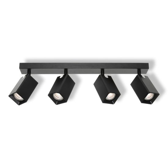 LED SPOT ANGULAR BLACK 4XGU10