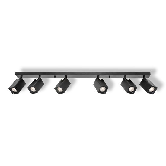 LED SPOT ANGULAR BLACK 6XGU10