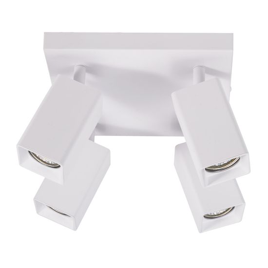 LED SPOT ANGULAR WHITE 4XGU10 PLATE