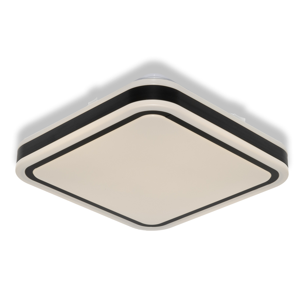 CEILING NOIR SQUARE 33x33cm 24W 3000K IP20