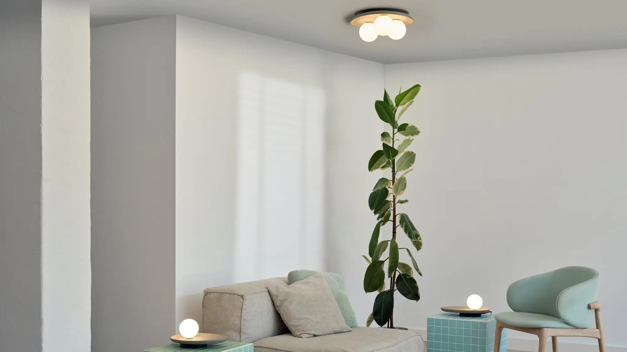 Серия Decor Concrete Nest на OSRAM в интериор