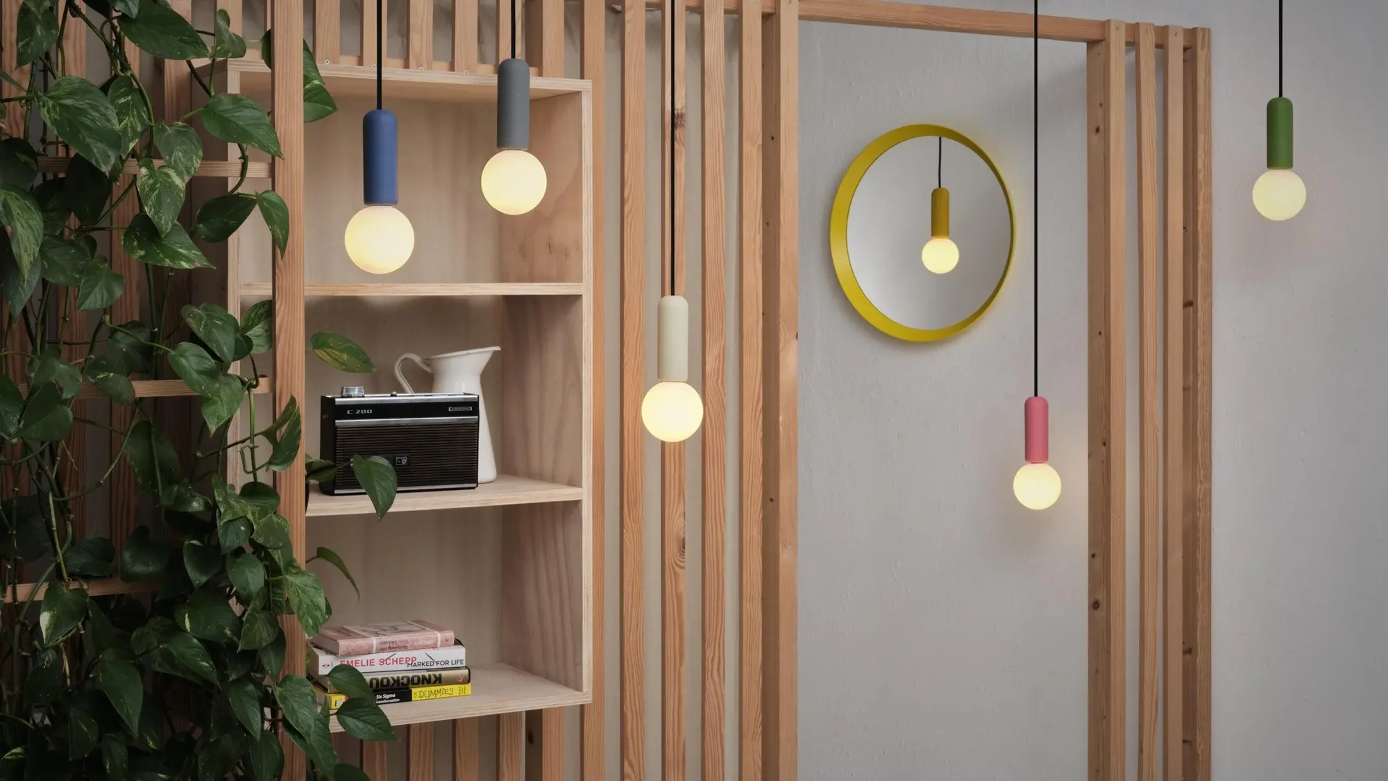 Серия Decor Concrete Mic Pendant на OSRAM в интериор
