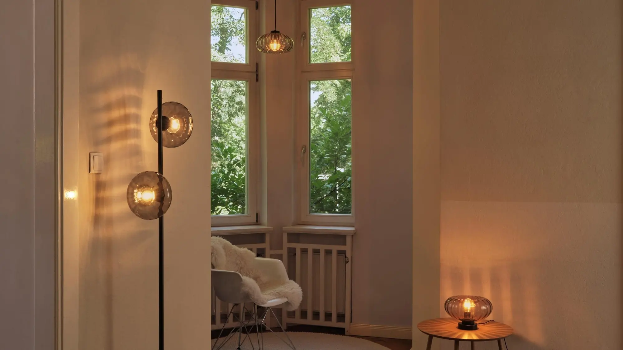 Серия Decor Smoke Glass на OSRAM в интериор