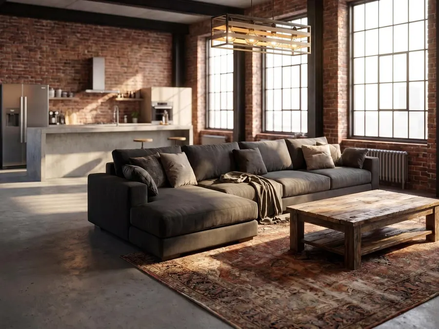 Интериор в стил Индустриален (Industrial)